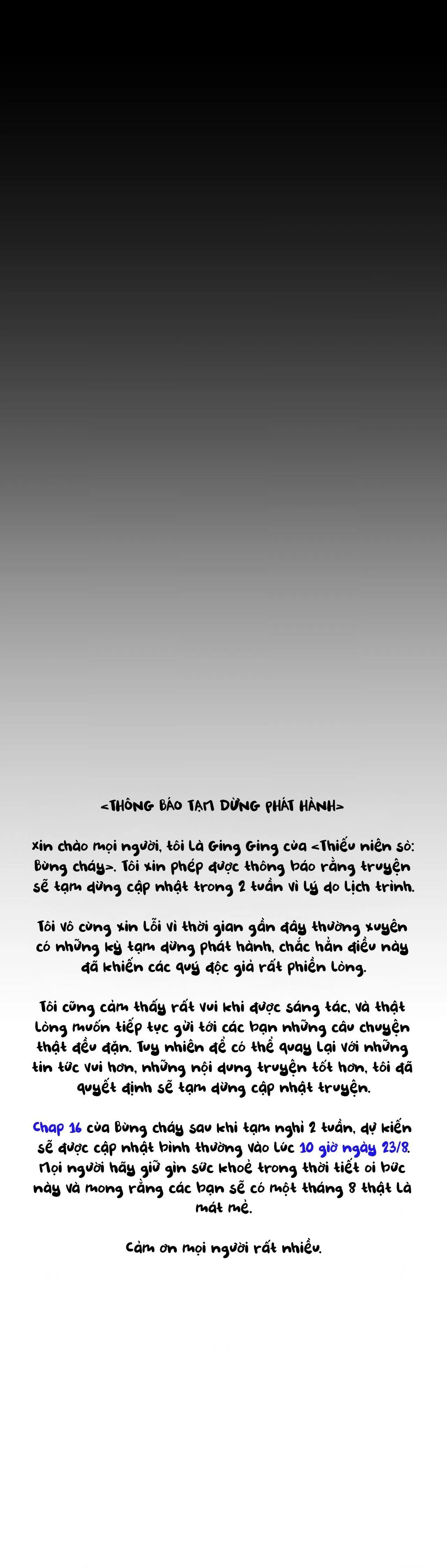 THIẾU NIÊN SÒ: BÙNG CHÁY Chapter 15 Trang 27