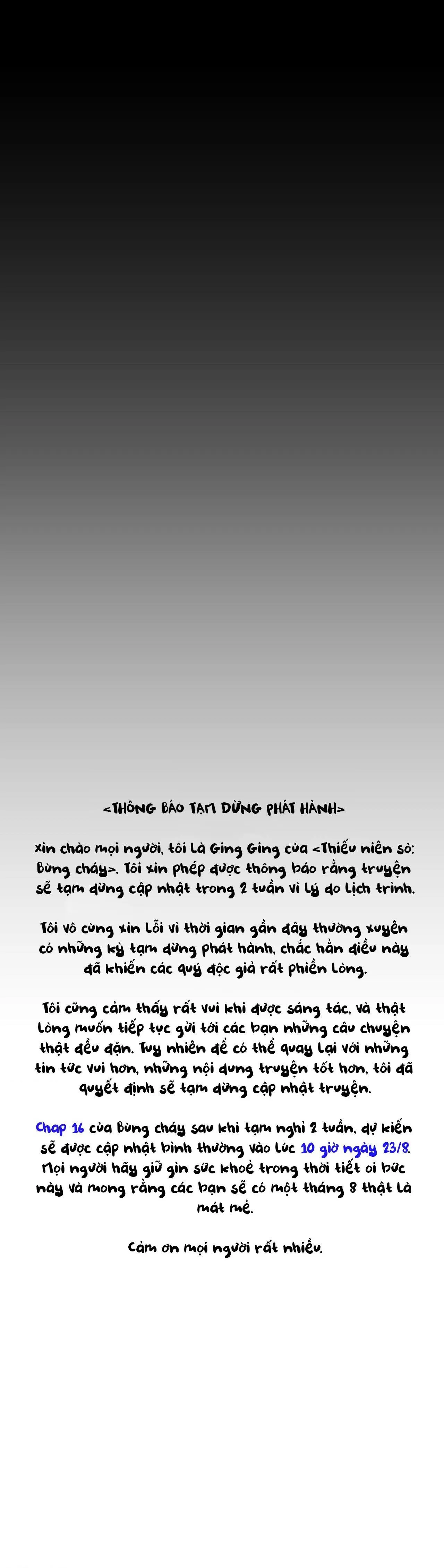 THIẾU NIÊN SÒ: BÙNG CHÁY Chapter 15 Trang 38