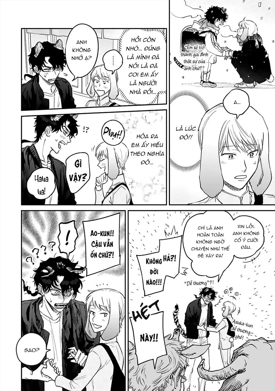 Thỏ cưng của Hổ siêu ngầu Chapter 2 Trang 9