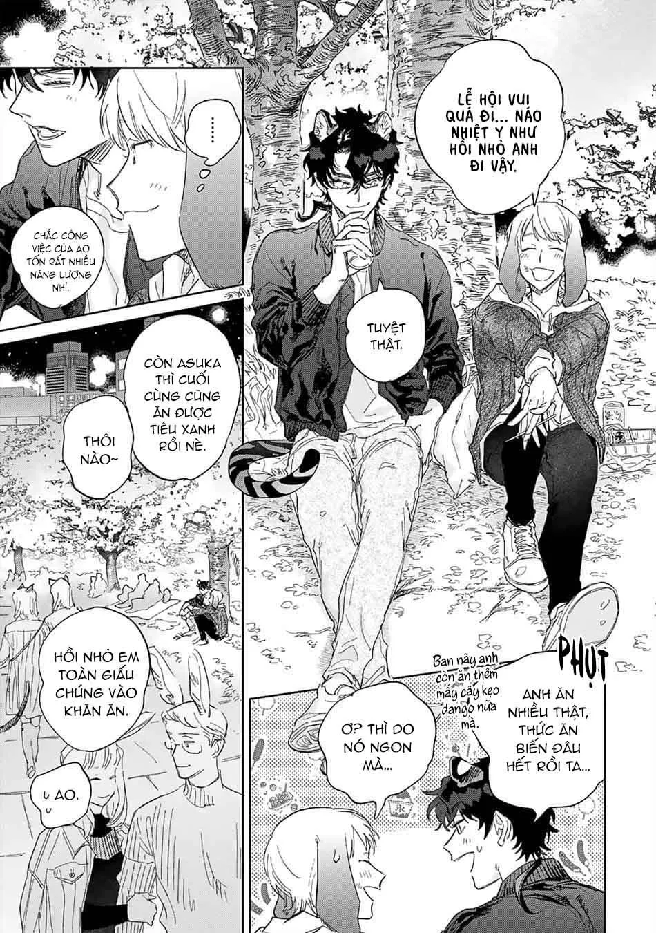 Thỏ cưng của Hổ siêu ngầu Chapter 5 Trang 12