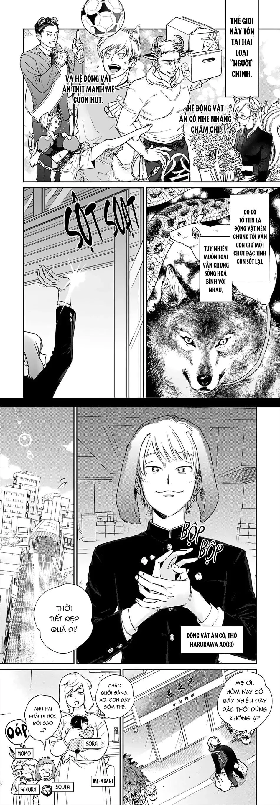 Thỏ cưng của Hổ siêu ngầu Chapter 1 Trang 4