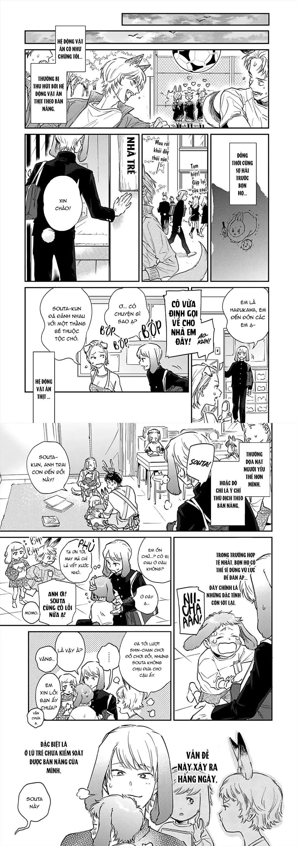 Thỏ cưng của Hổ siêu ngầu Chapter 1 Trang 6