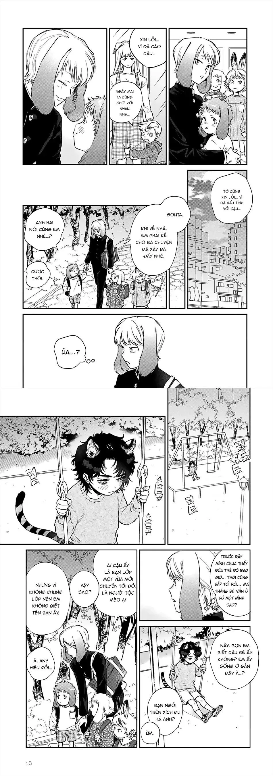 Thỏ cưng của Hổ siêu ngầu Chapter 1 Trang 7