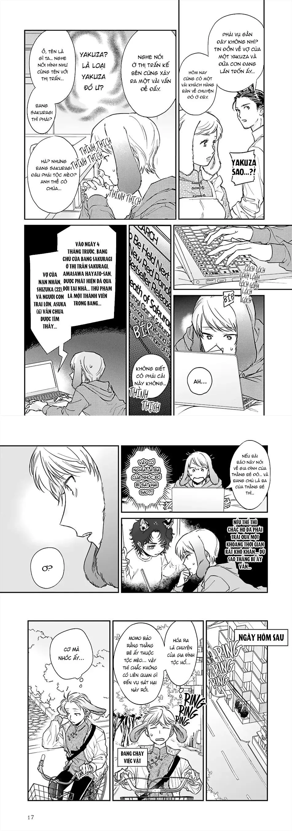 Thỏ cưng của Hổ siêu ngầu Chapter 1 Trang 9