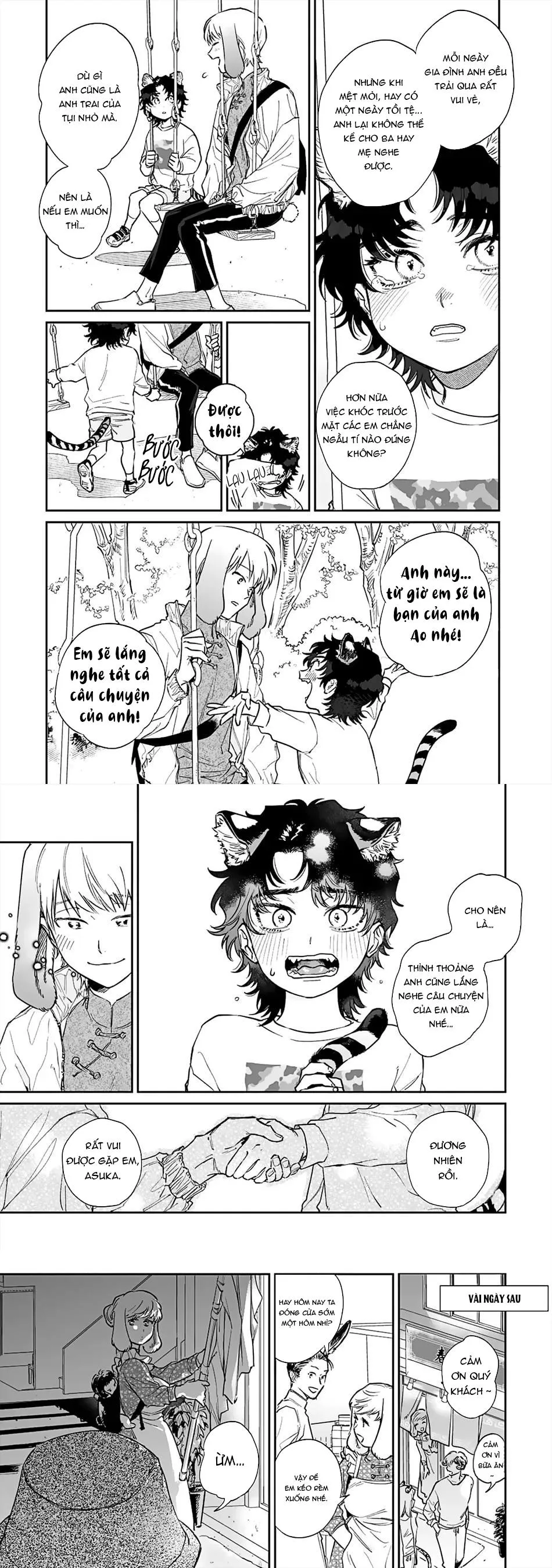 Thỏ cưng của Hổ siêu ngầu Chapter 1 Trang 13