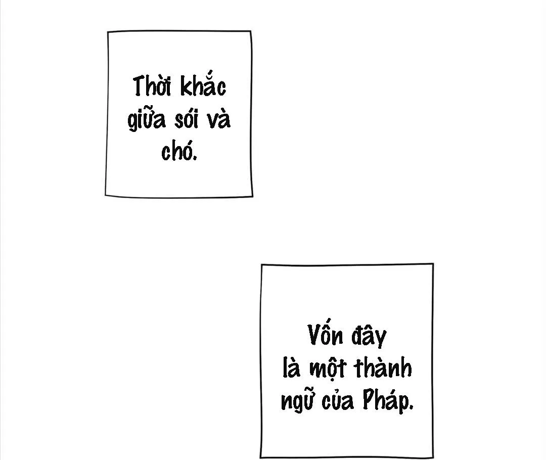 Thời gian giữa sói và chó Chapter 1 Trang 6