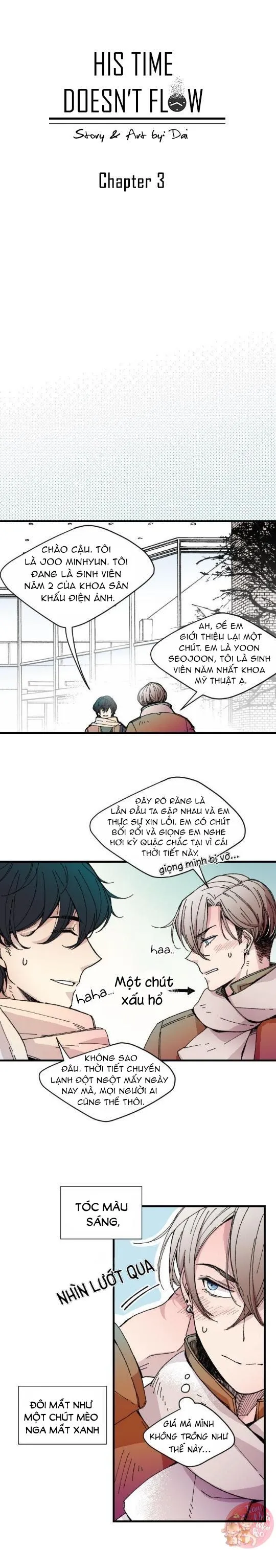 Thời Gian Như Ngừng Trôi Chapter 3 Trang 3