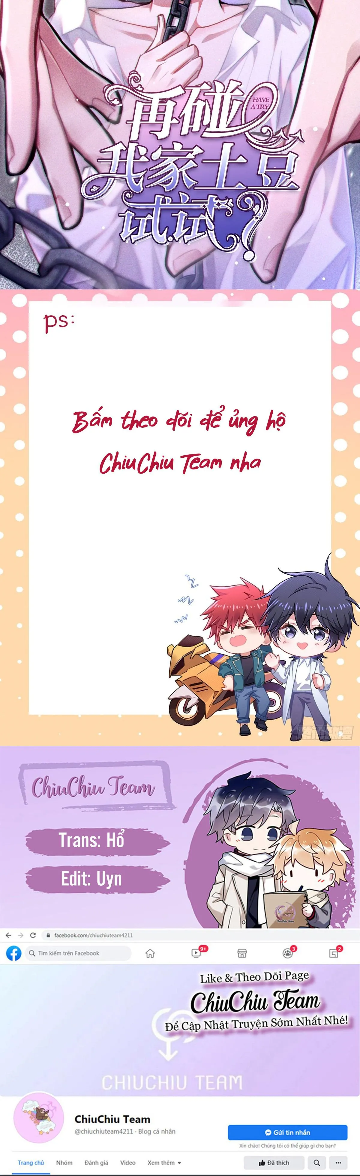 Thử Động Vào Khoai Tây Nhà Tôi Xem? Chapter 0 Trang 14