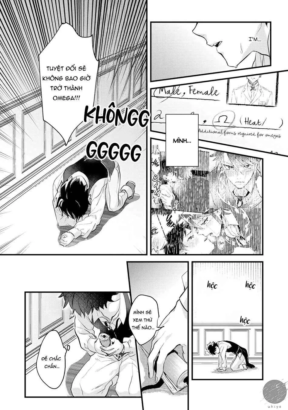 Thứ duy nhất tôi không muốn trở thành chính là Omega!! Chapter 2 Trang 35