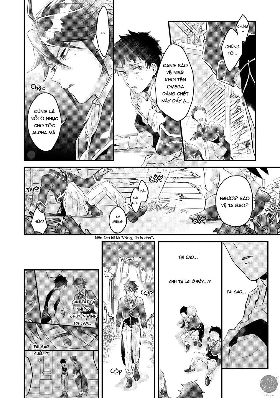 Thứ duy nhất tôi không muốn trở thành chính là Omega!! Chapter 3 Trang 37