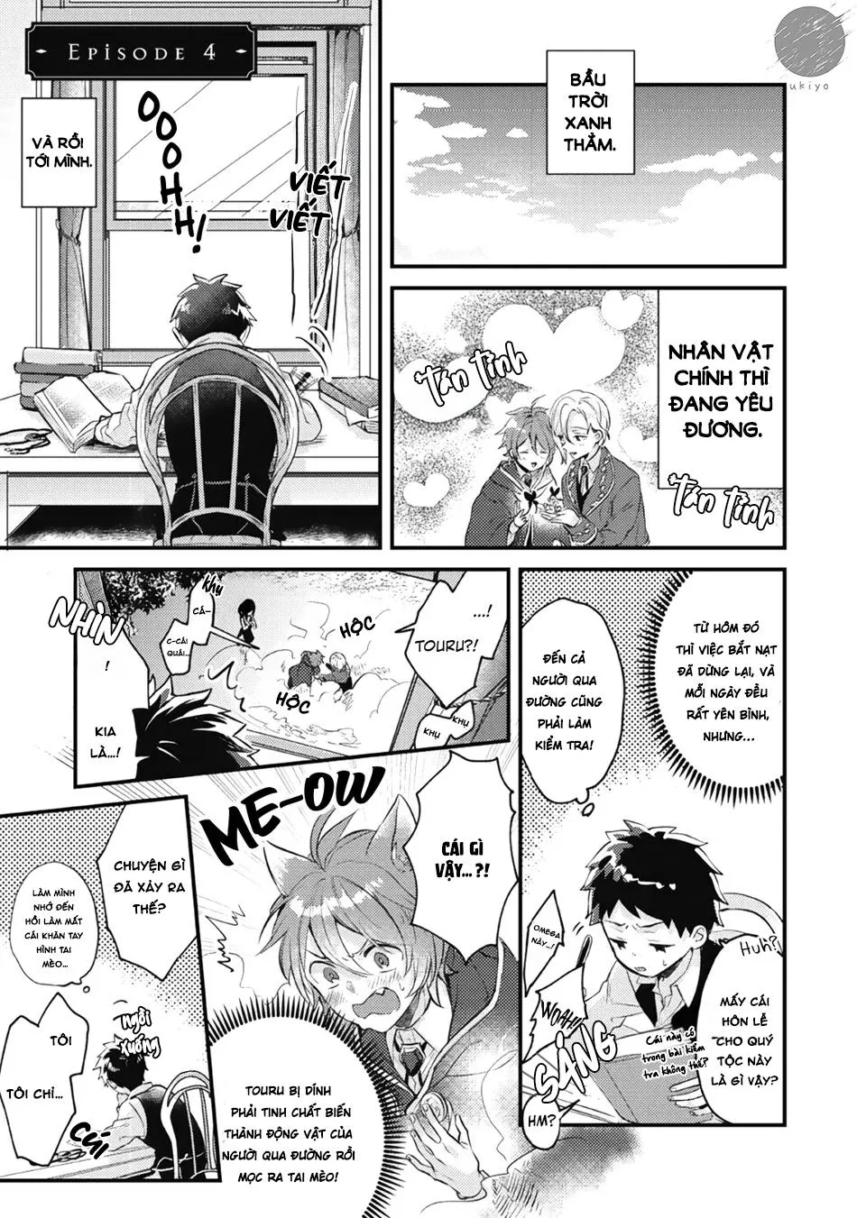 Thứ duy nhất tôi không muốn trở thành chính là Omega!! Chapter 4 Trang 12