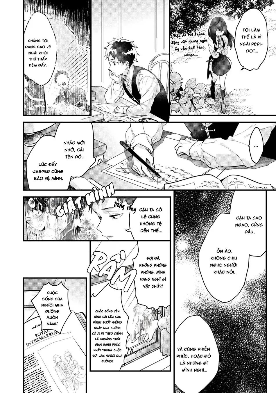 Thứ duy nhất tôi không muốn trở thành chính là Omega!! Chapter 4 Trang 13