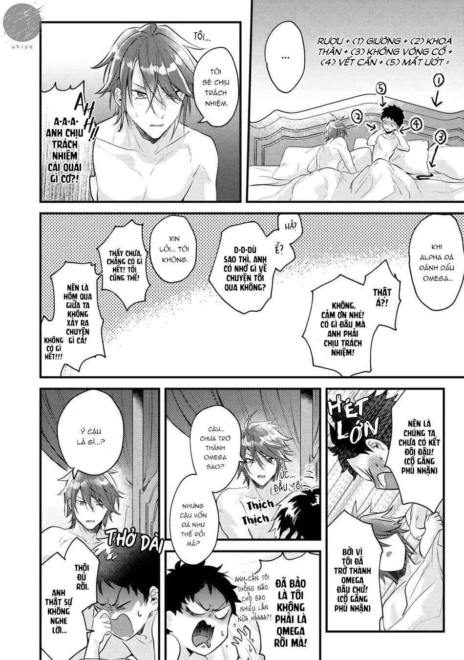 Thứ duy nhất tôi không muốn trở thành chính là Omega!! Chapter 5 Trang 13