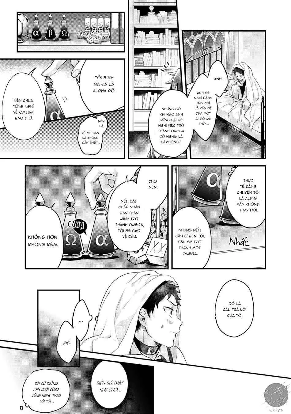 Thứ duy nhất tôi không muốn trở thành chính là Omega!! Chapter 5 Trang 34