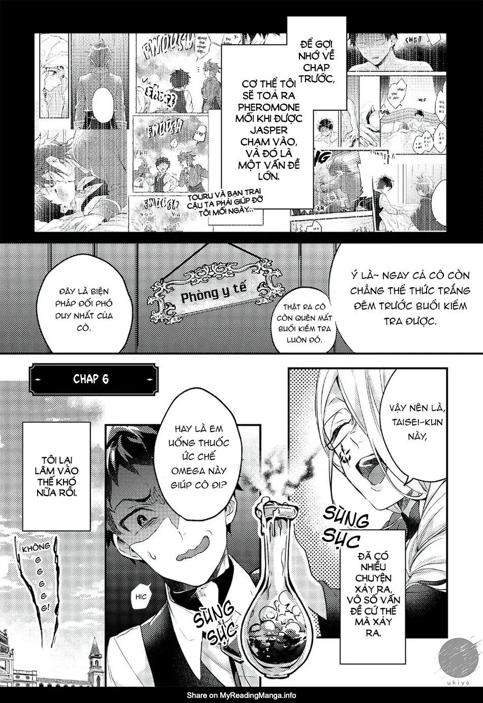 Thứ duy nhất tôi không muốn trở thành chính là Omega!! Chapter 6 Trang 5