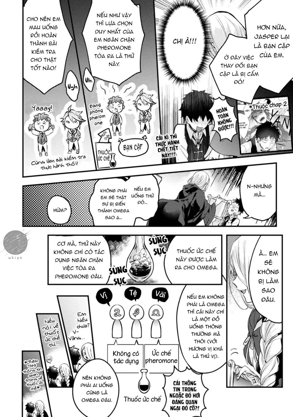 Thứ duy nhất tôi không muốn trở thành chính là Omega!! Chapter 6 Trang 7