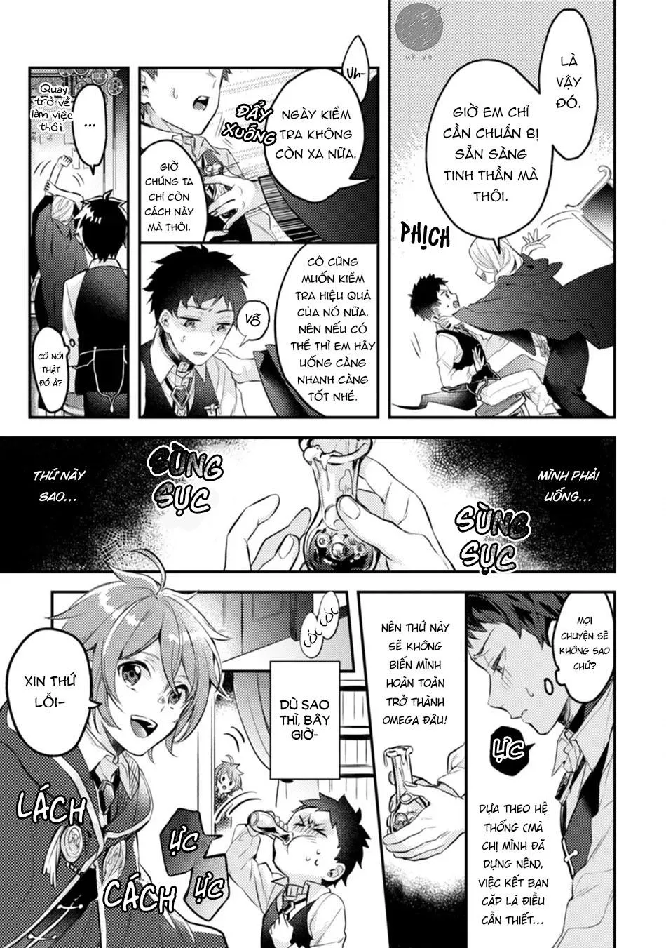 Thứ duy nhất tôi không muốn trở thành chính là Omega!! Chapter 6 Trang 8