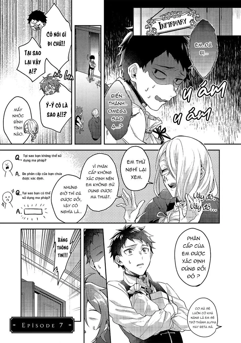 Thứ duy nhất tôi không muốn trở thành chính là Omega!! Chapter 7 Trang 12