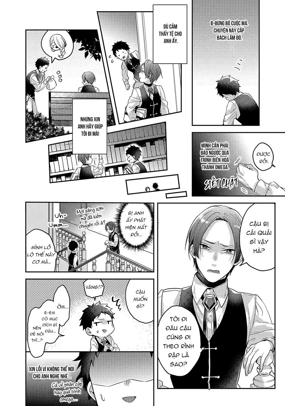 Thứ duy nhất tôi không muốn trở thành chính là Omega!! Chapter 7 Trang 21