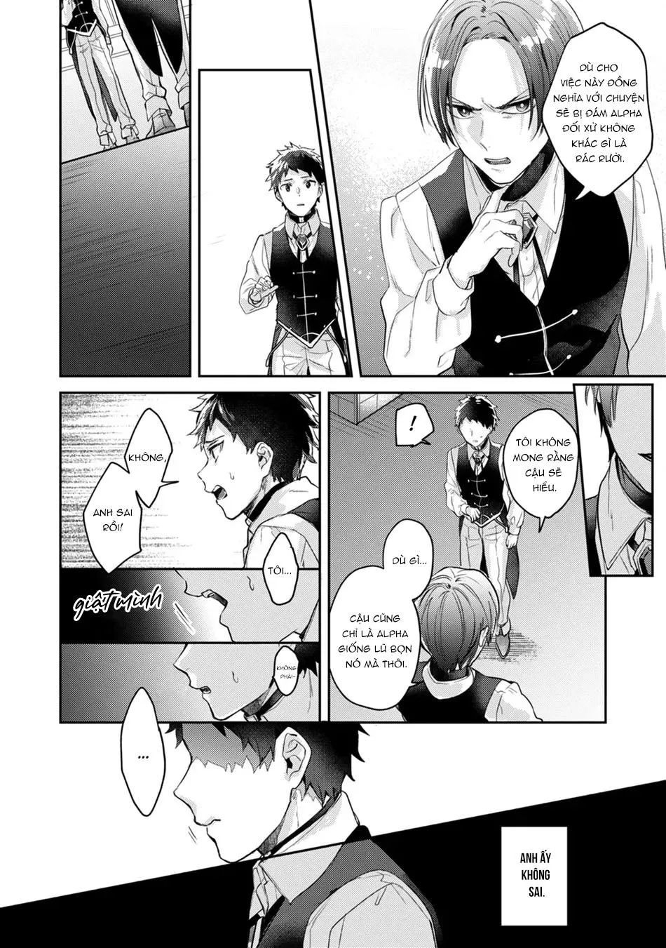 Thứ duy nhất tôi không muốn trở thành chính là Omega!! Chapter 7 Trang 33