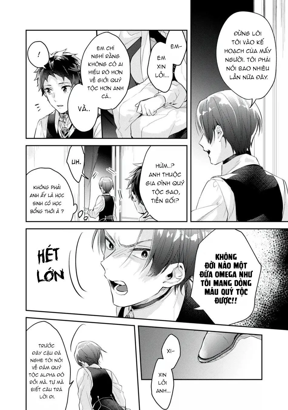 Thứ duy nhất tôi không muốn trở thành chính là Omega!! Chapter 9 Trang 17
