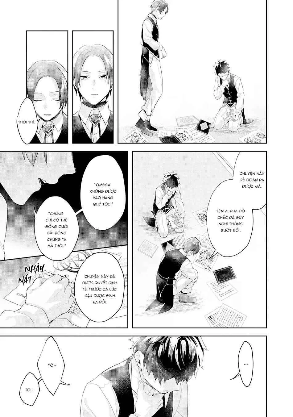 Thứ duy nhất tôi không muốn trở thành chính là Omega!! Chapter 12 Trang 12