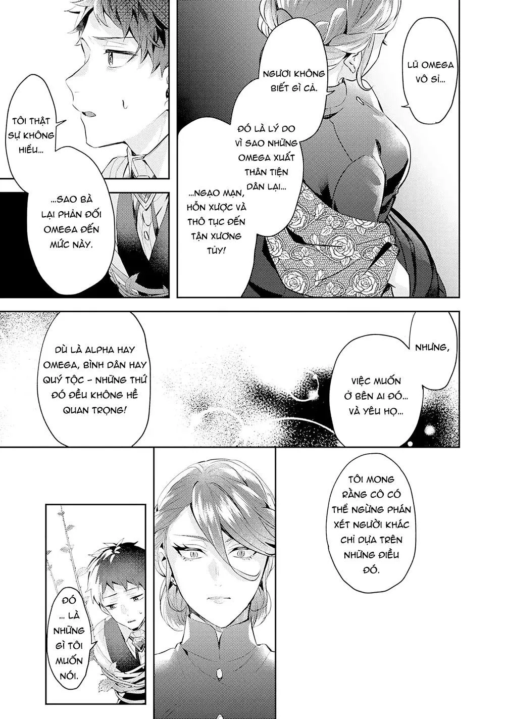 Thứ duy nhất tôi không muốn trở thành chính là Omega!! Chapter 13 Trang 21