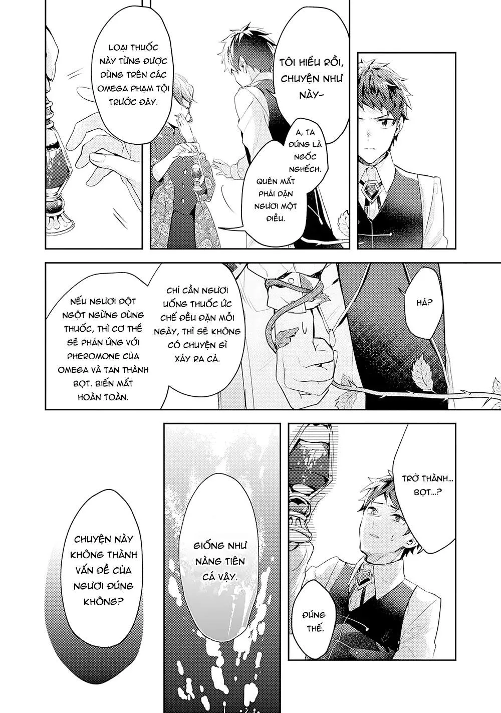 Thứ duy nhất tôi không muốn trở thành chính là Omega!! Chapter 13 Trang 24