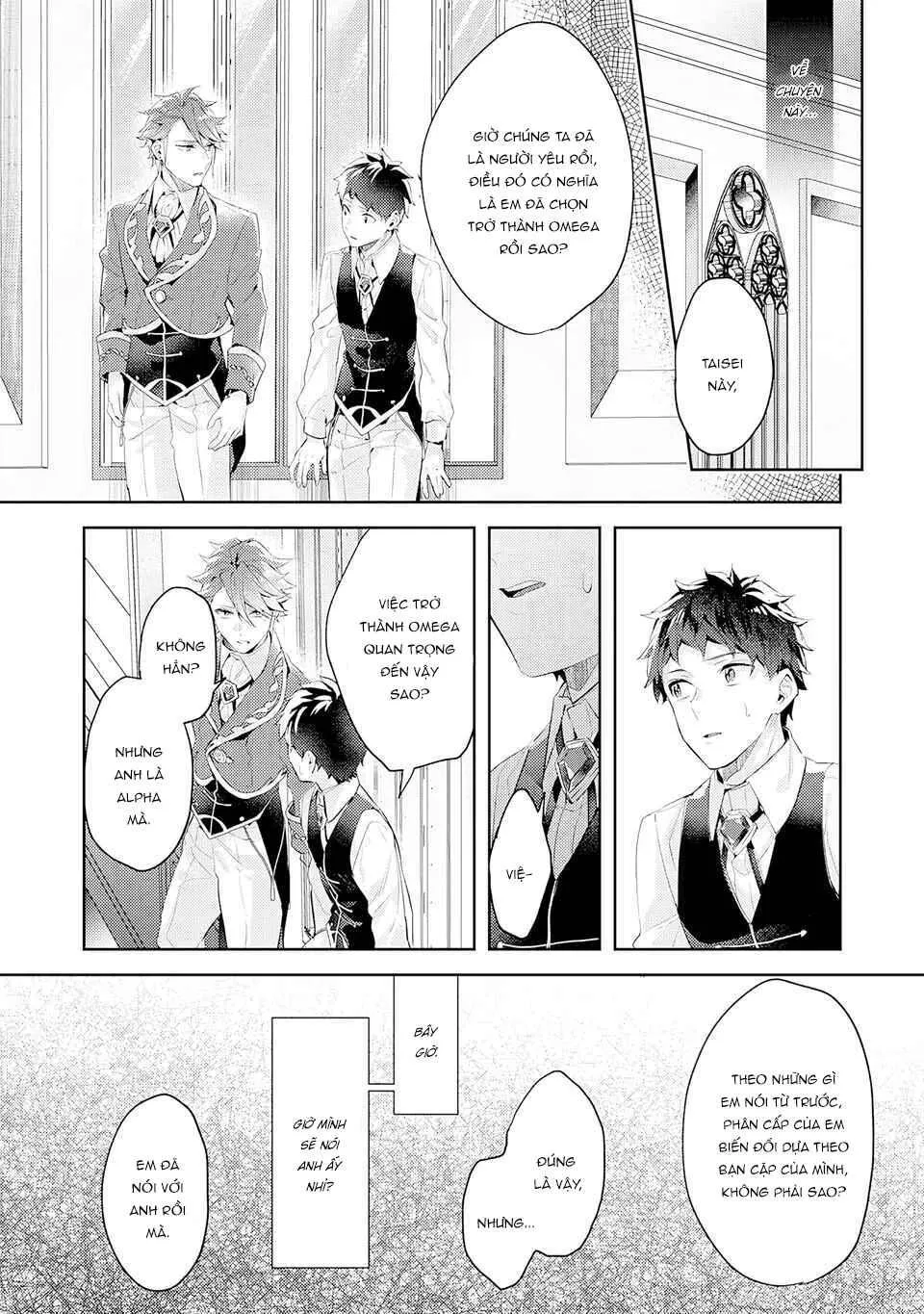 Thứ duy nhất tôi không muốn trở thành chính là Omega!! Chapter 14 Trang 12