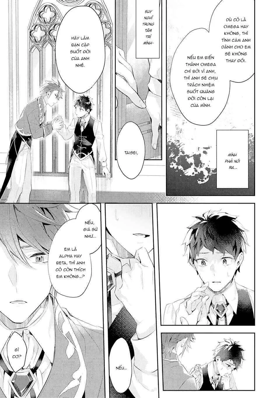 Thứ duy nhất tôi không muốn trở thành chính là Omega!! Chapter 14 Trang 13