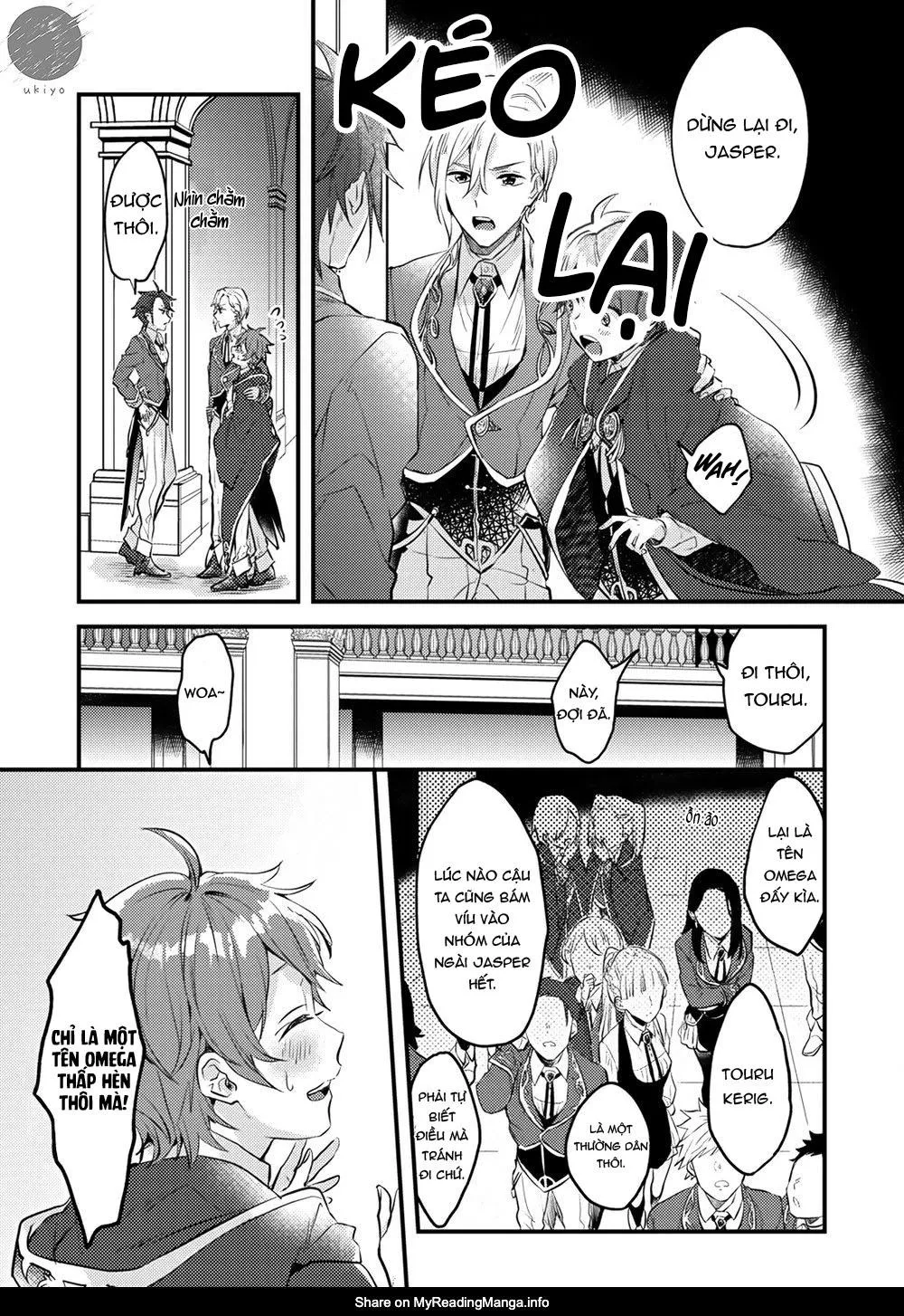 Thứ duy nhất tôi không muốn trở thành chính là Omega!! Chapter 1 Trang 12