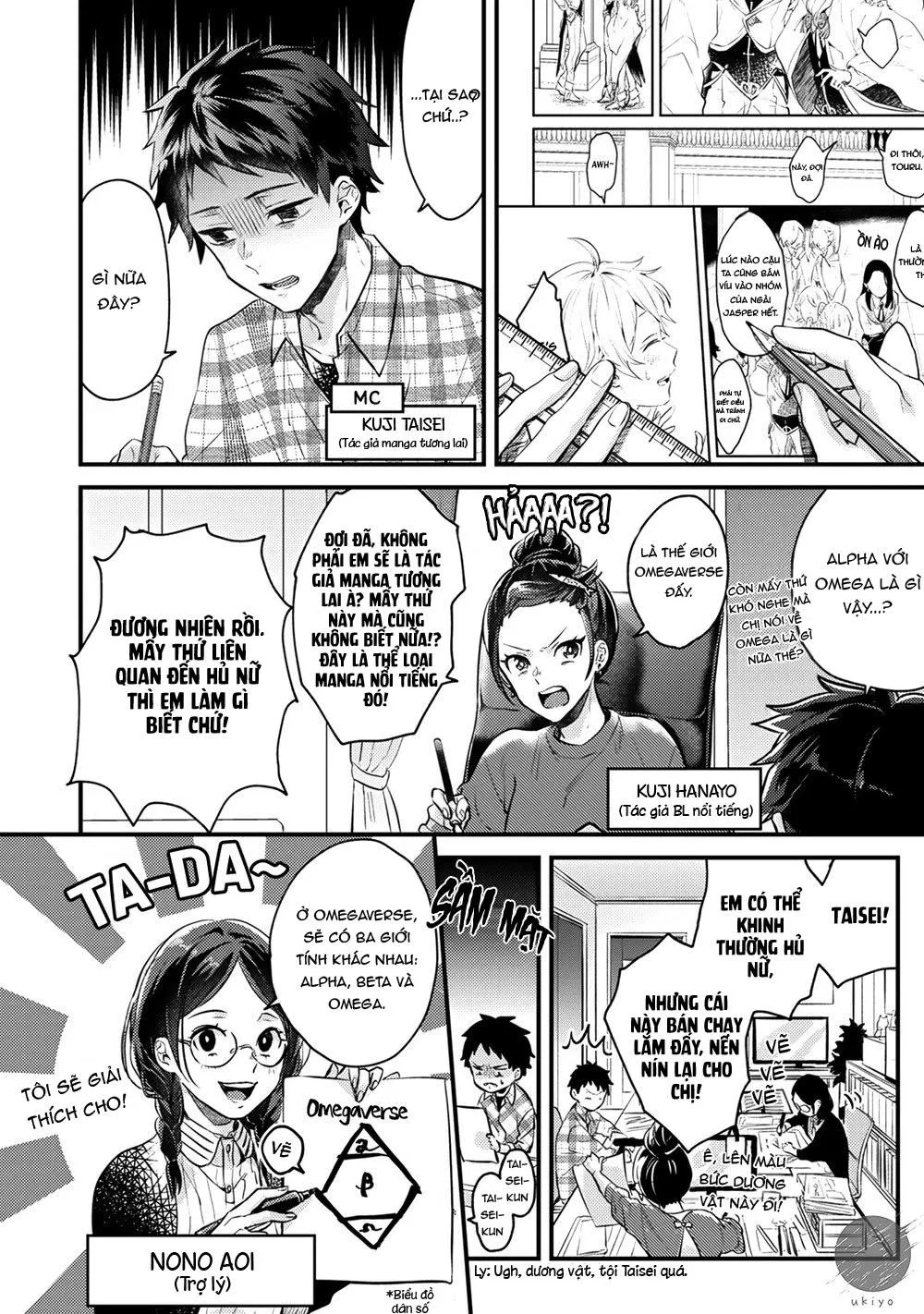 Thứ duy nhất tôi không muốn trở thành chính là Omega!! Chapter 1 Trang 13
