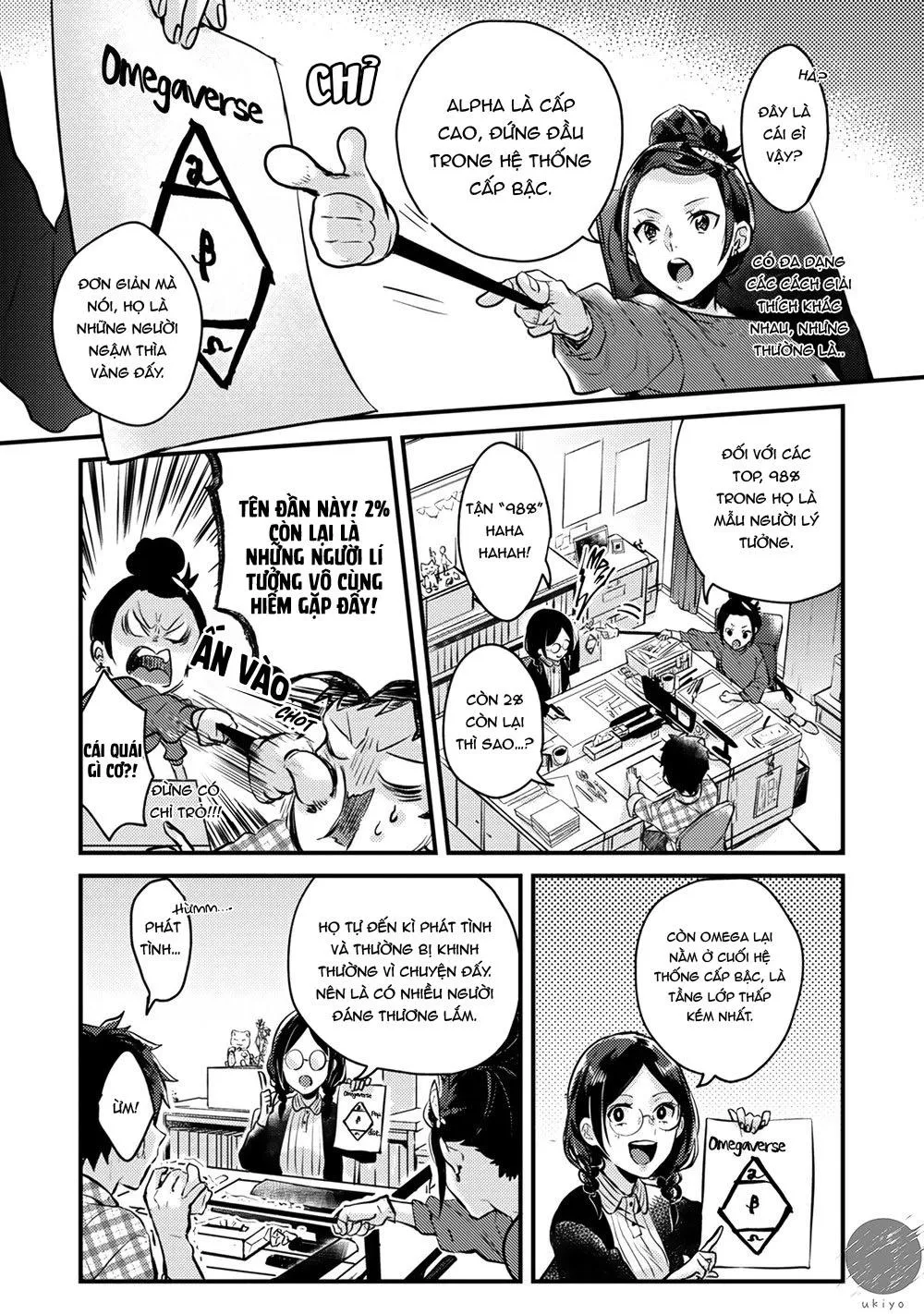 Thứ duy nhất tôi không muốn trở thành chính là Omega!! Chapter 1 Trang 14