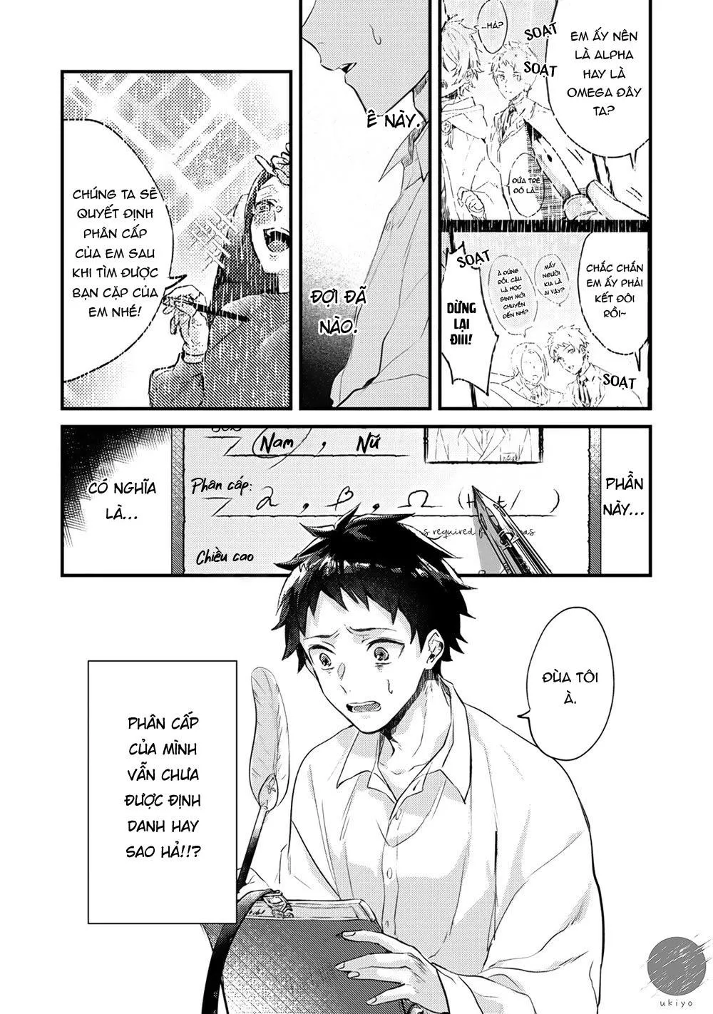 Thứ duy nhất tôi không muốn trở thành chính là Omega!! Chapter 1 Trang 33