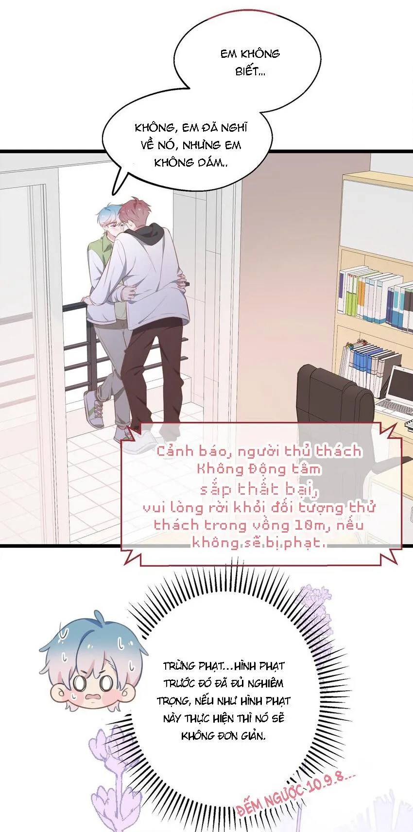 Thử thách không động tâm Chapter 39 Trang 15