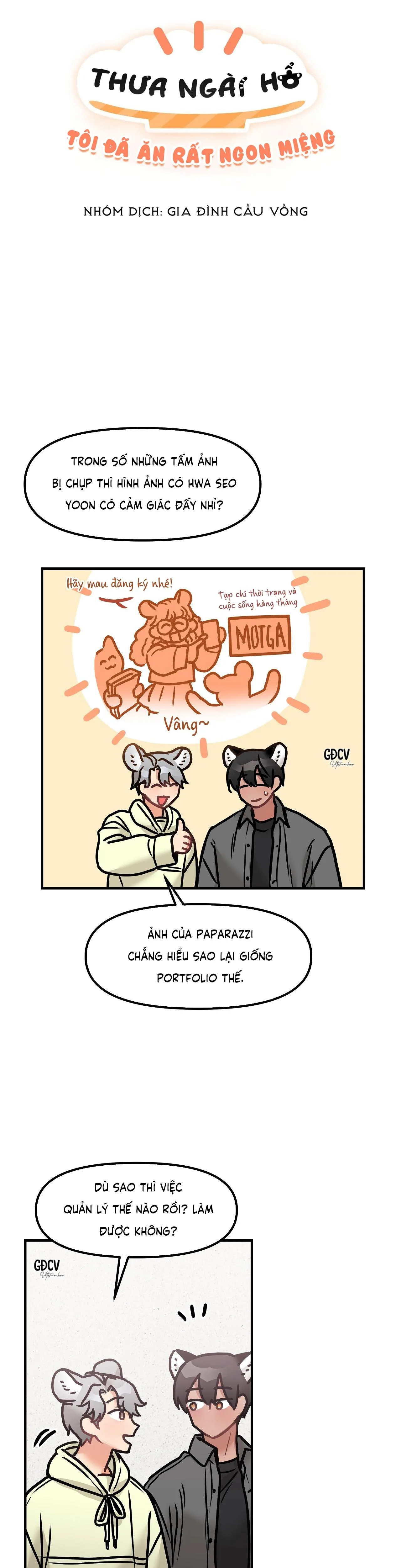 THƯA NGÀI HỔ, TÔI ĐÃ ĂN RẤT NGON MIỆNG Chapter 27 Trang 3