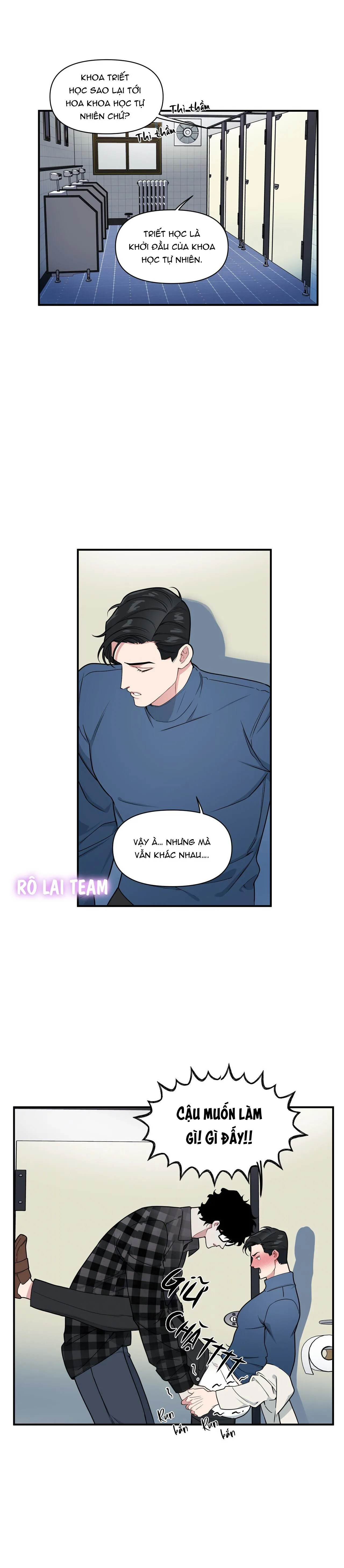 Thuyết âm mưu ở  khuôn viên trường Chapter 4 Trang 11