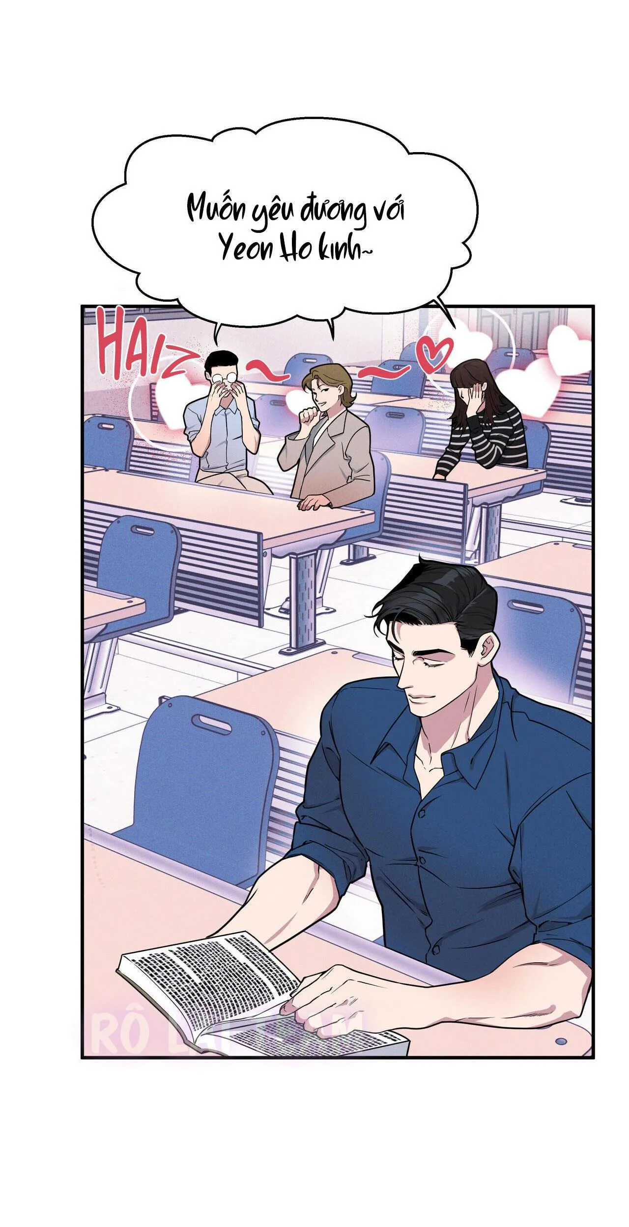 Thuyết âm mưu ở  khuôn viên trường Chapter 1 Trang 8