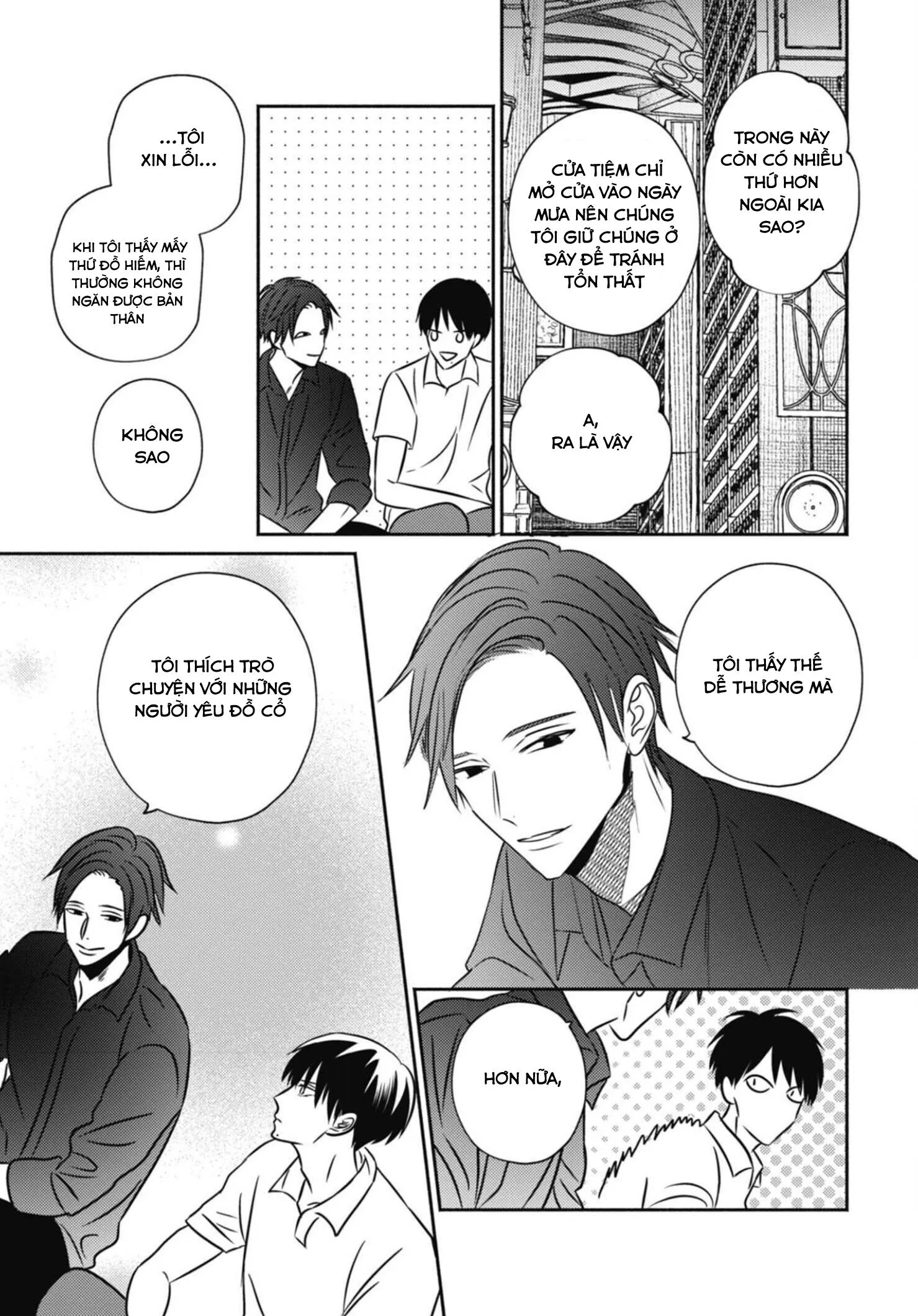 Tiệm Đồ Cổ Ugetsudou Chapter 2 Trang 19