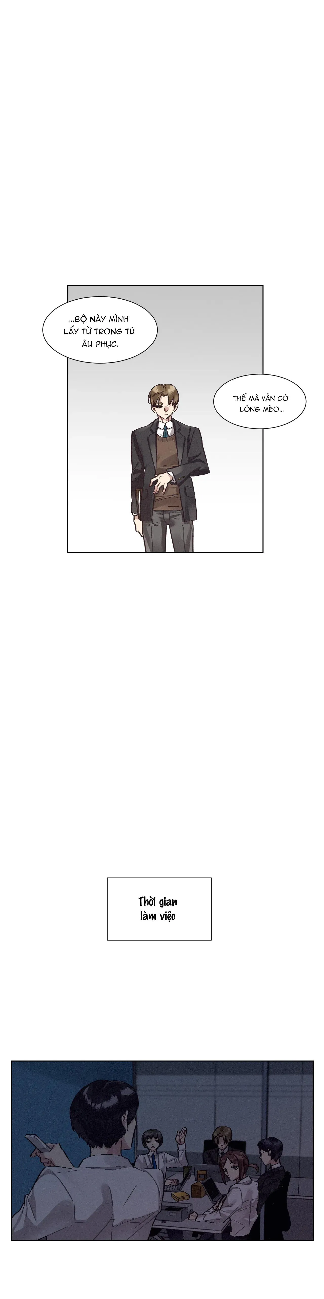 Tiền bối mắc chứng sạch sẽ Chapter 1 Trang 9
