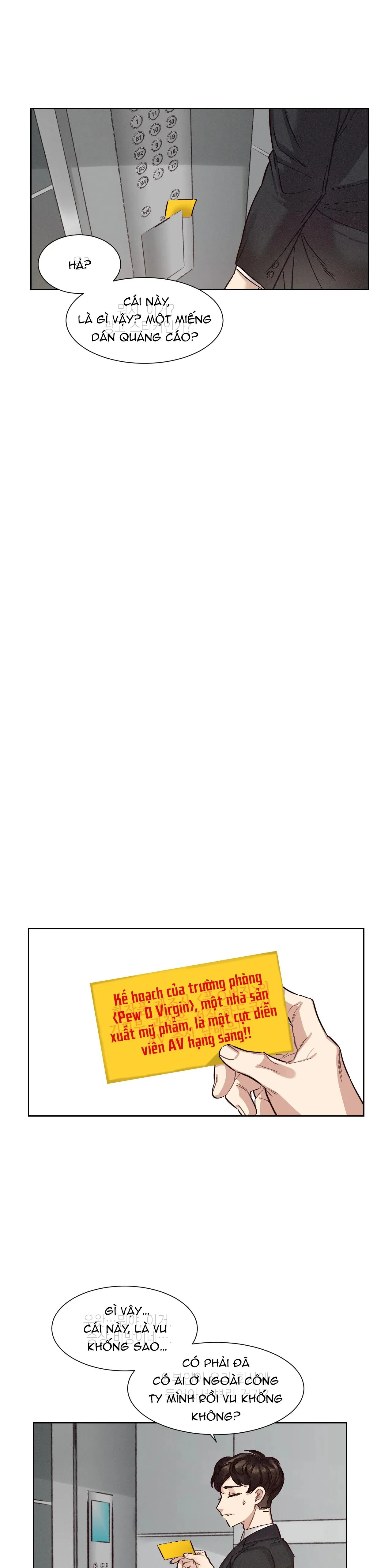 Tiền bối mắc chứng sạch sẽ Chapter 2 Trang 9