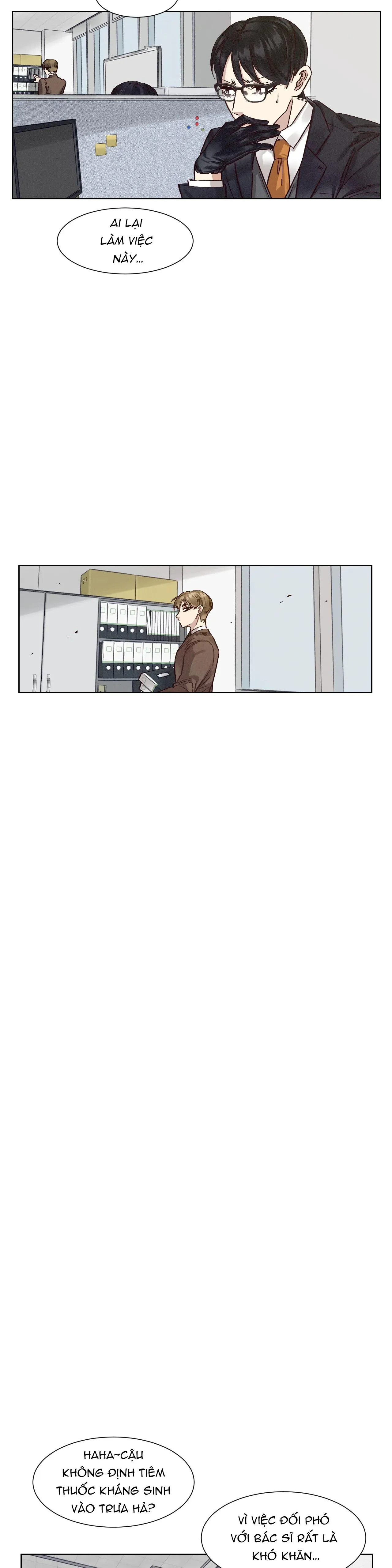 Tiền bối mắc chứng sạch sẽ Chapter 2 Trang 13