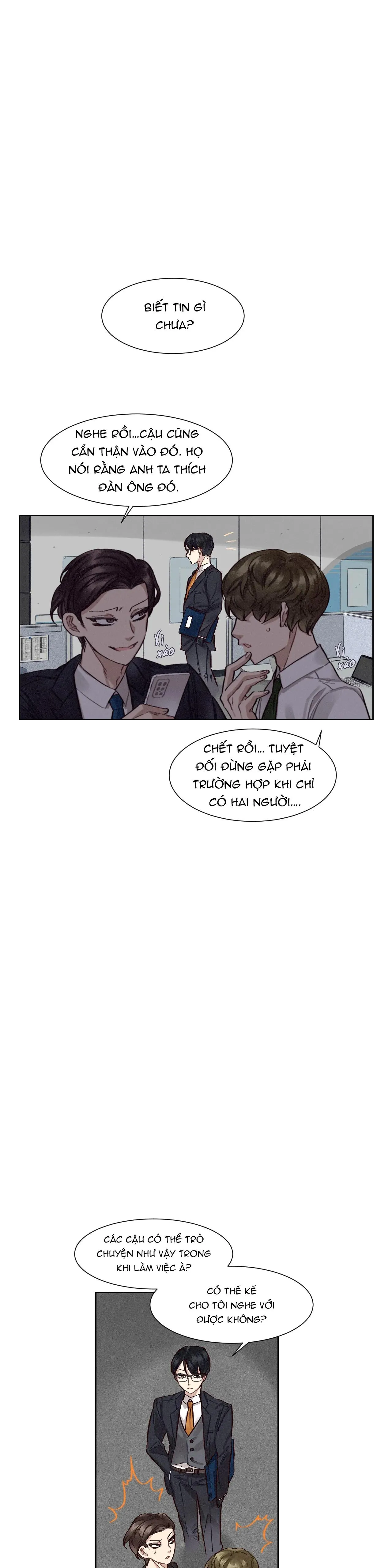 Tiền bối mắc chứng sạch sẽ Chapter 2 Trang 15