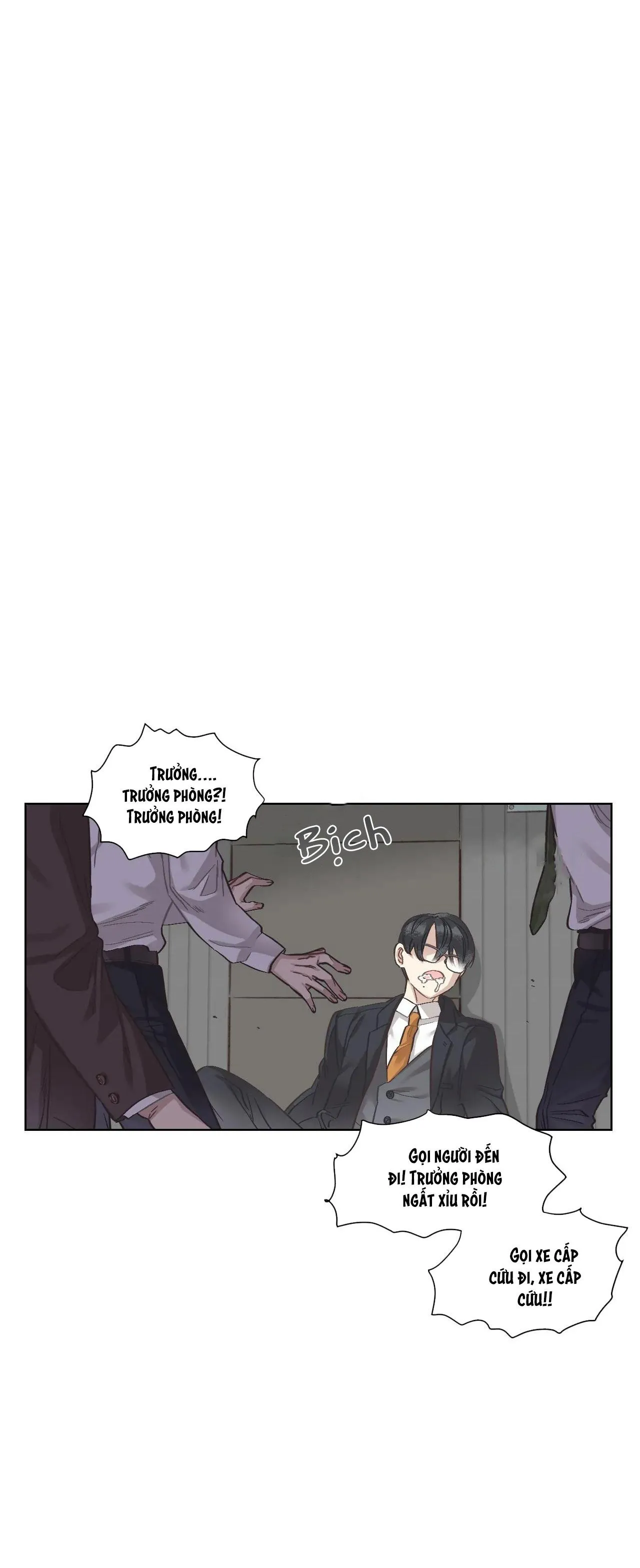 Tiền bối mắc chứng sạch sẽ Chapter 3 Trang 7