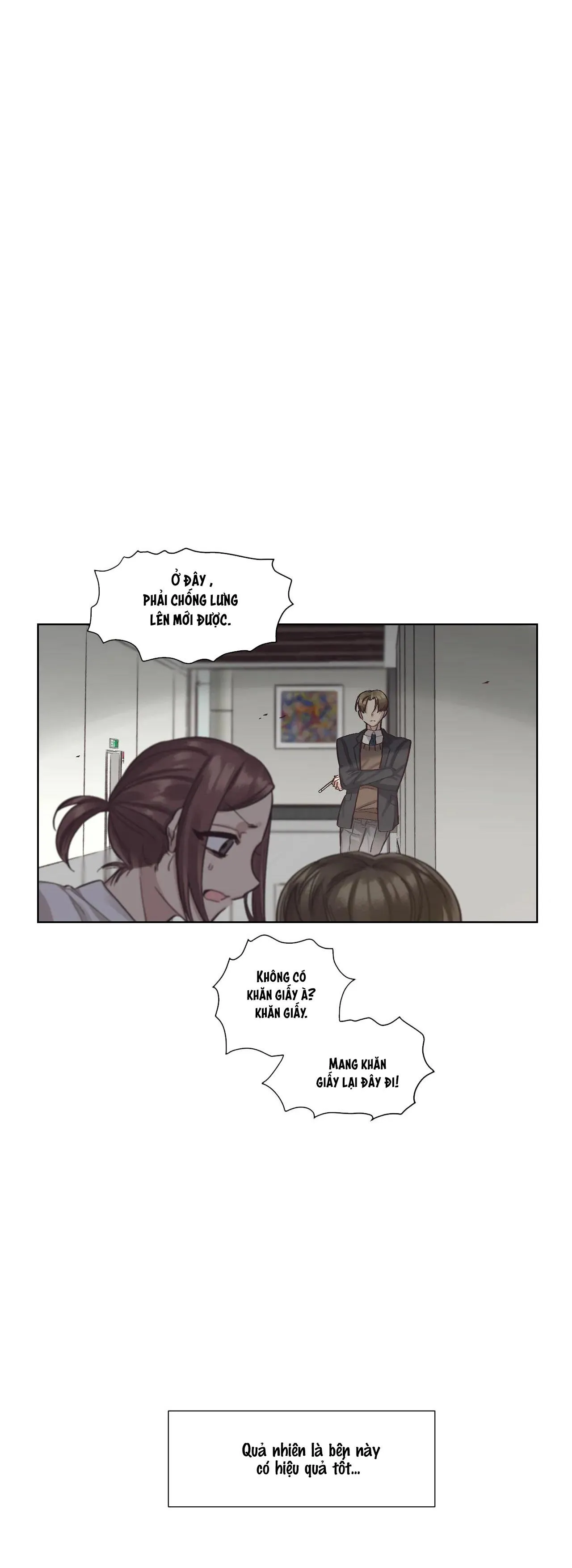 Tiền bối mắc chứng sạch sẽ Chapter 3 Trang 8