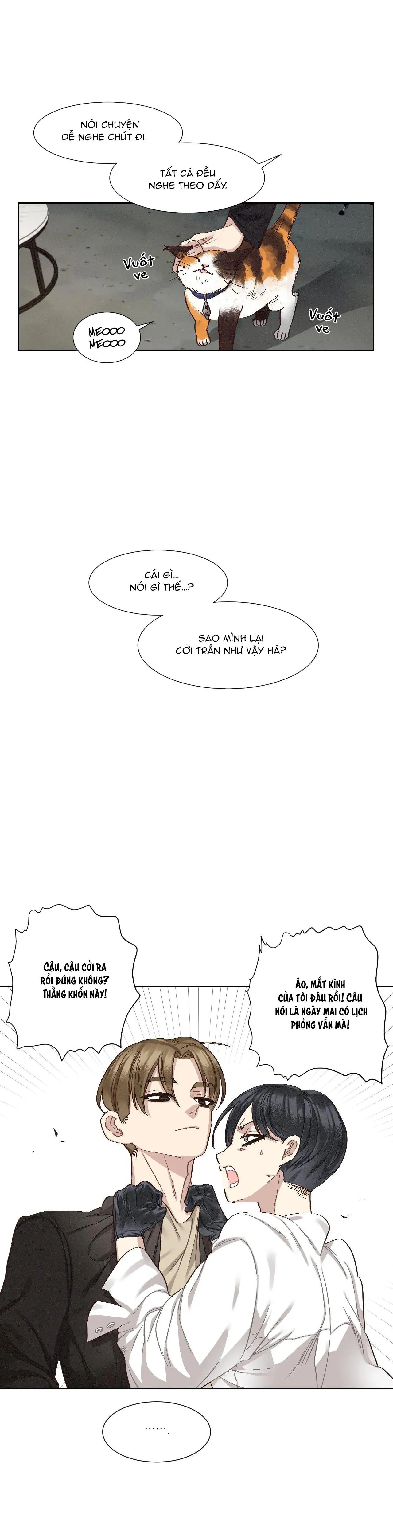 Tiền bối mắc chứng sạch sẽ Chapter 3 Trang 37