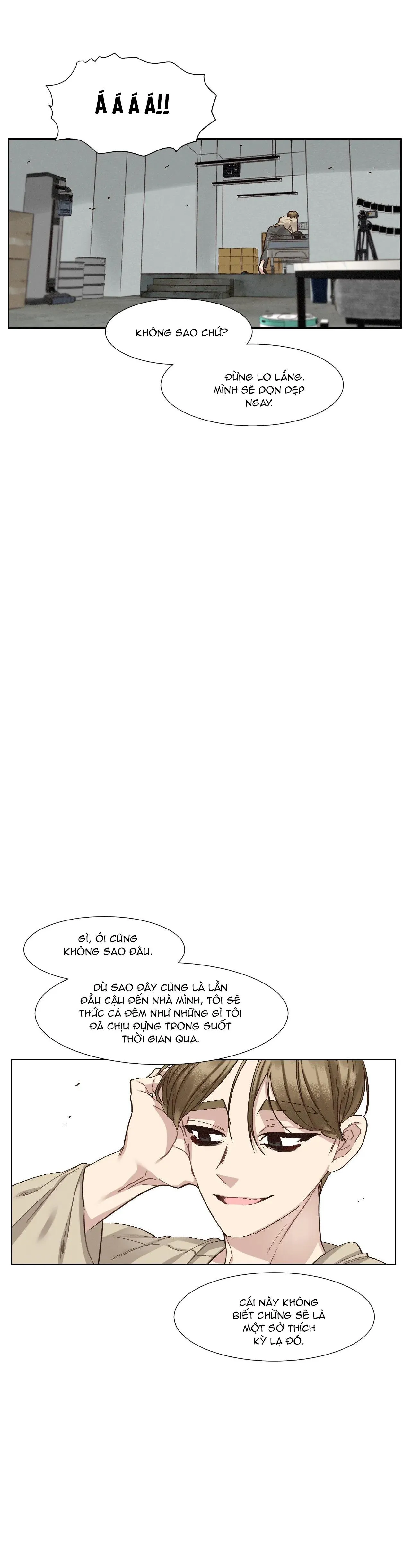 Tiền bối mắc chứng sạch sẽ Chapter 3 Trang 57