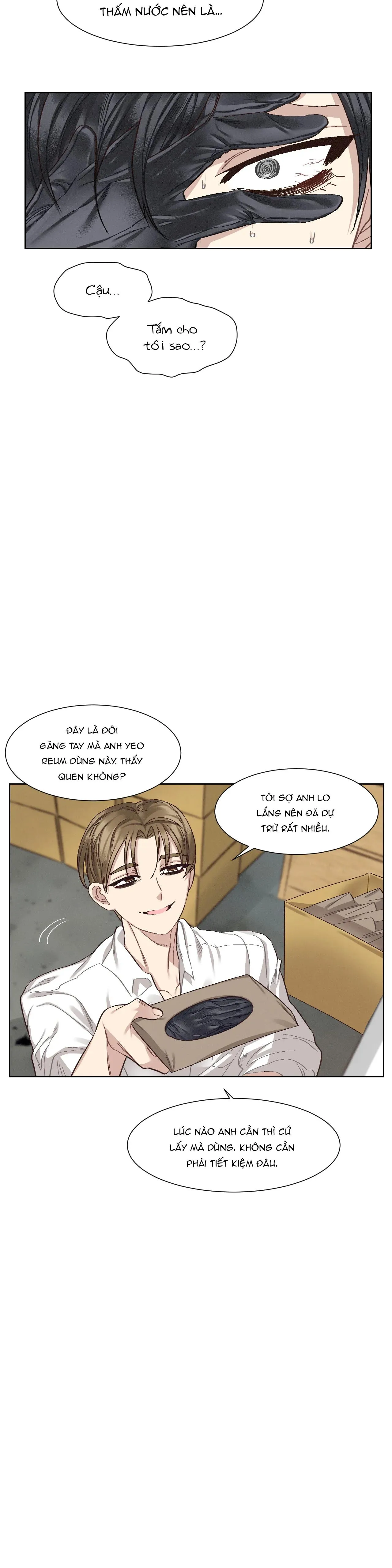 Tiền bối mắc chứng sạch sẽ Chapter 4 Trang 5