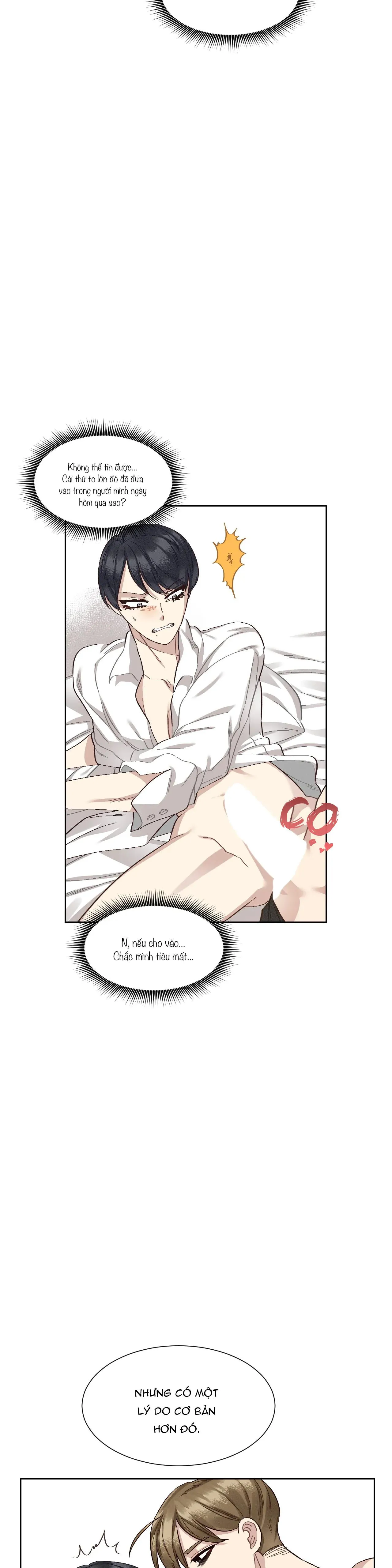 Tiền bối mắc chứng sạch sẽ Chapter 4 Trang 13