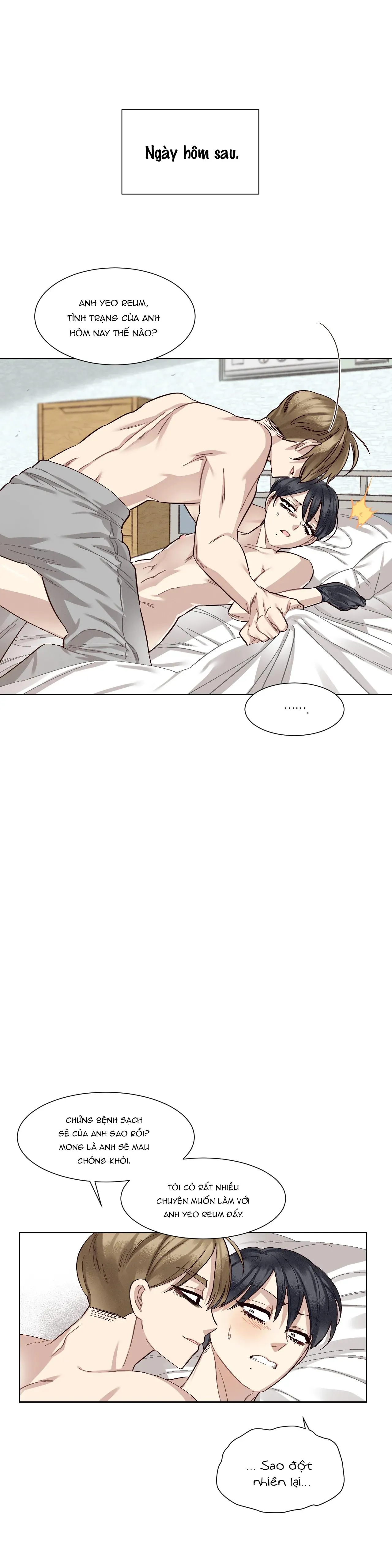 Tiền bối mắc chứng sạch sẽ Chapter 4 Trang 22